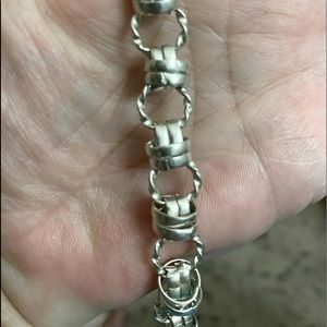 Handmade Intricate stainless steel bracelet